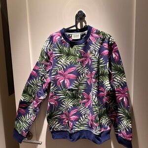 Scotch & Soda Floral Sweatshirt L